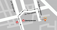 Схема проезда в АрендаАвто-скл